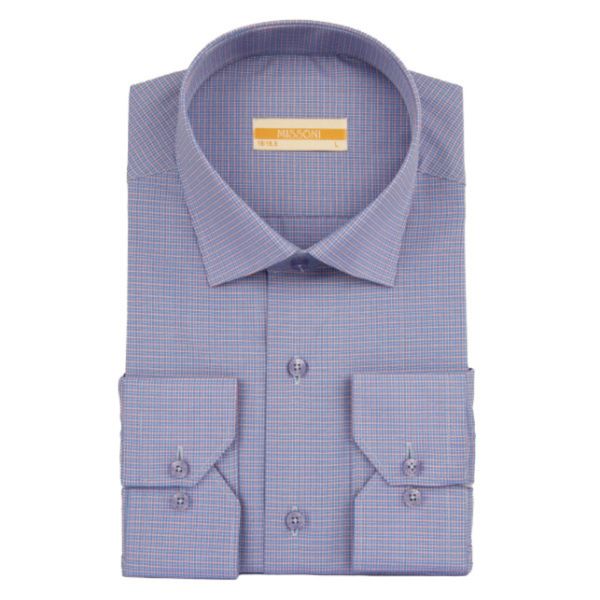 پیراهن مردانه کروما رنگ یاسی کد 5247