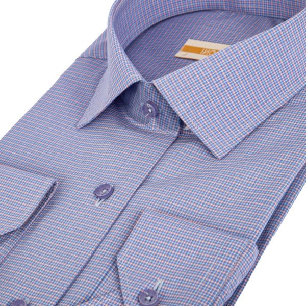 پیراهن مردانه کروما رنگ یاسی کد 5247