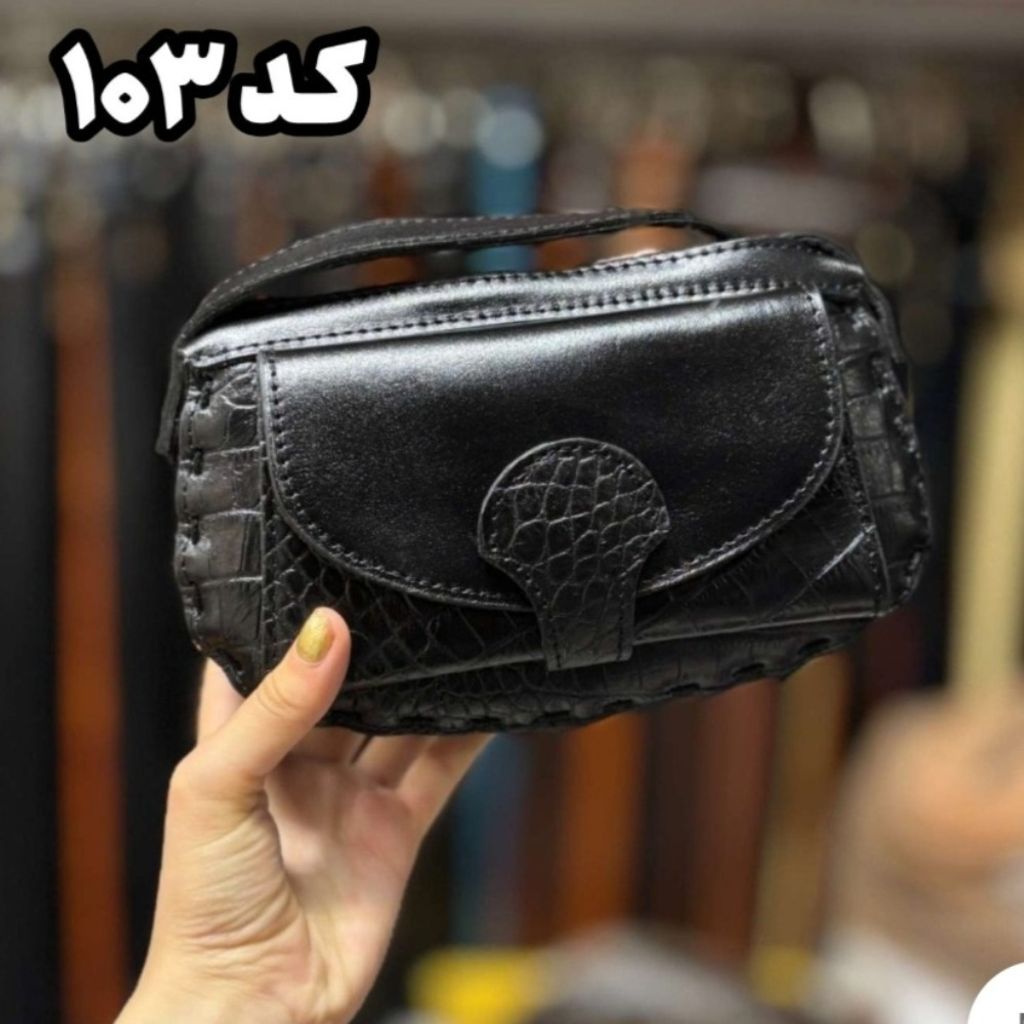 فروش اینترنتی کیف زنانه دخترانه چرم طبیعی گاوی ( ارسال بین 3 تا 7روز)