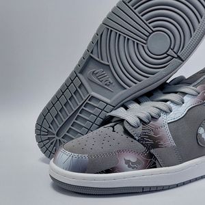 خرید آنلاین کتونی نایک دراگون چاپی طرح جدید طوسی Nike Dragon