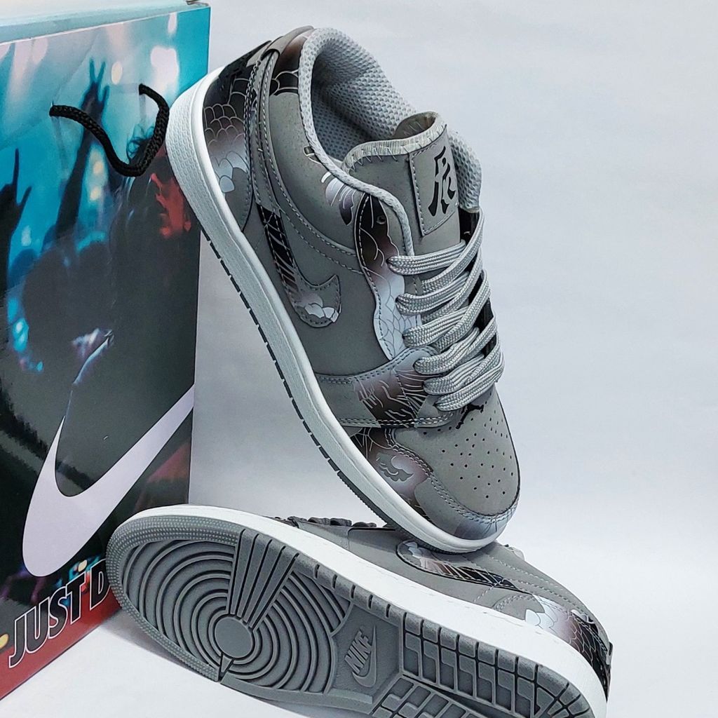 قیمت ارزان کتونی نایک دراگون چاپی طرح جدید طوسی Nike Dragon