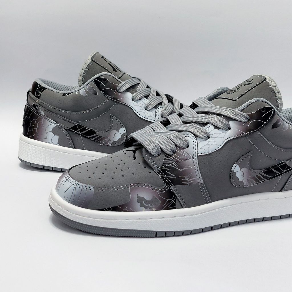 فروش اینترنتی کتونی نایک دراگون چاپی طرح جدید طوسی Nike Dragon