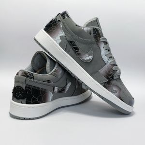 خرید آنلاین کتونی نایک دراگون چاپی طرح جدید طوسی Nike Dragon