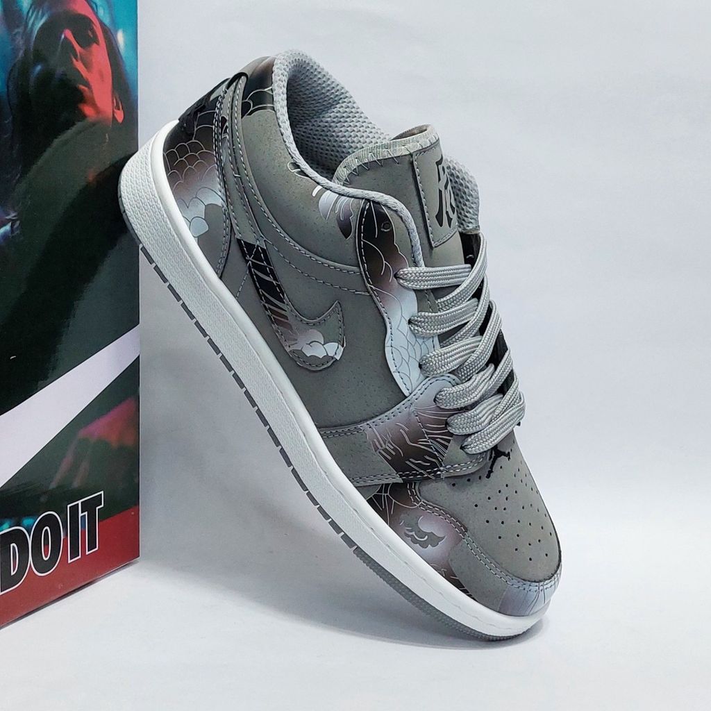 مشخصات کتونی نایک دراگون چاپی طرح جدید طوسی Nike Dragon