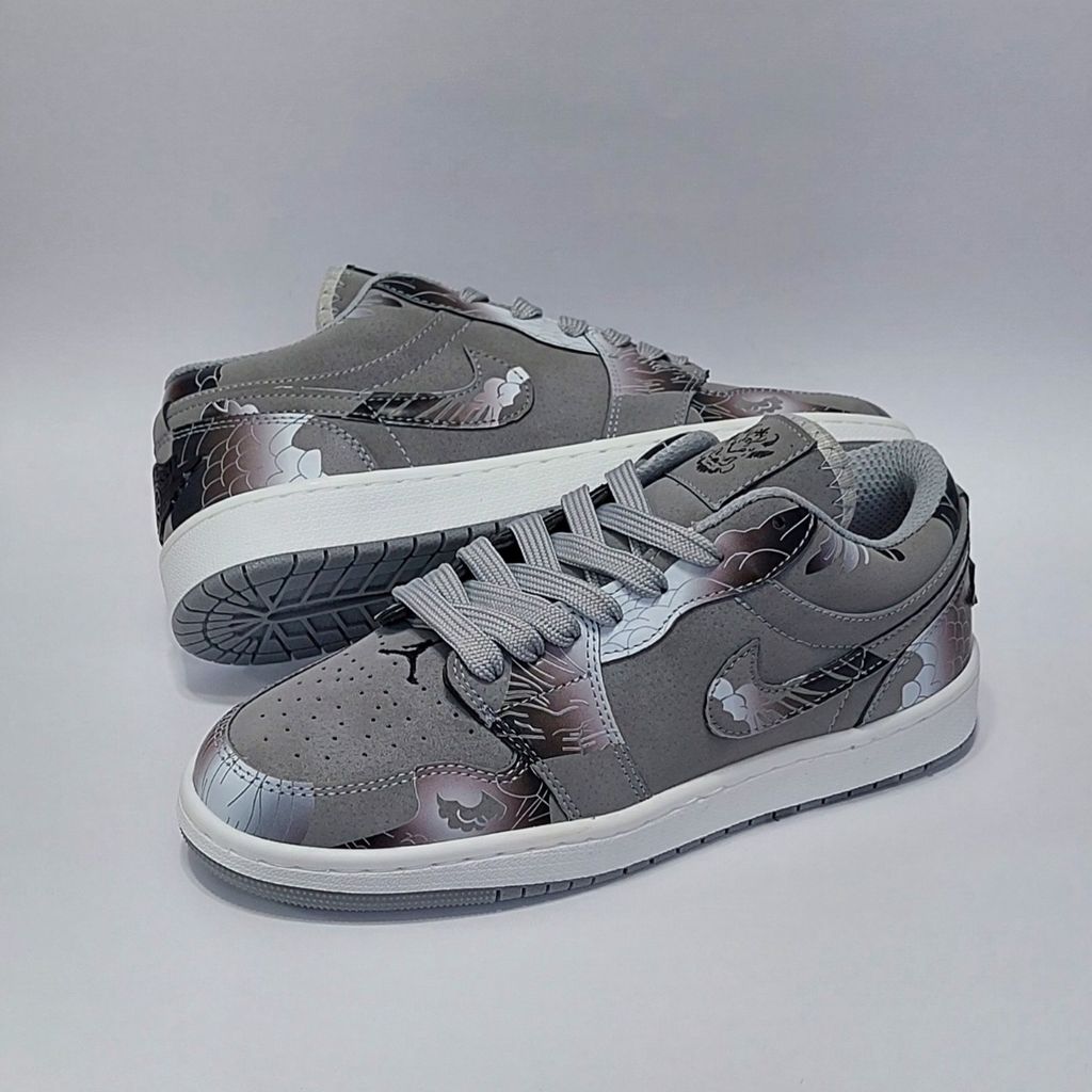 قیمت کتونی نایک دراگون چاپی طرح جدید طوسی Nike Dragon