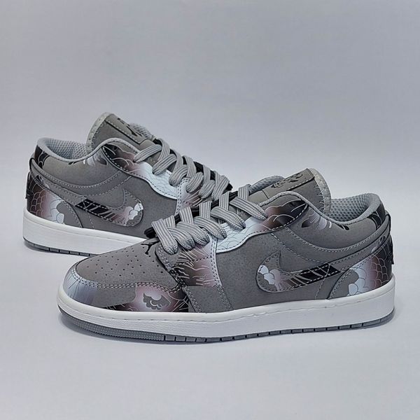 کتونی نایک دراگون چاپی طرح جدید طوسی تیره Nike Dragon