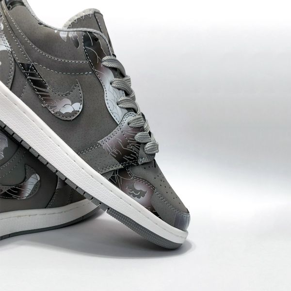 کتونی نایک دراگون چاپی طرح جدید طوسی تیره Nike Dragon