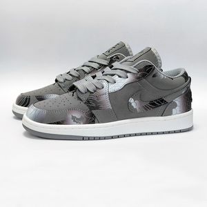 خرید اینترنتی کتونی نایک دراگون چاپی طرح جدید طوسی Nike Dragon