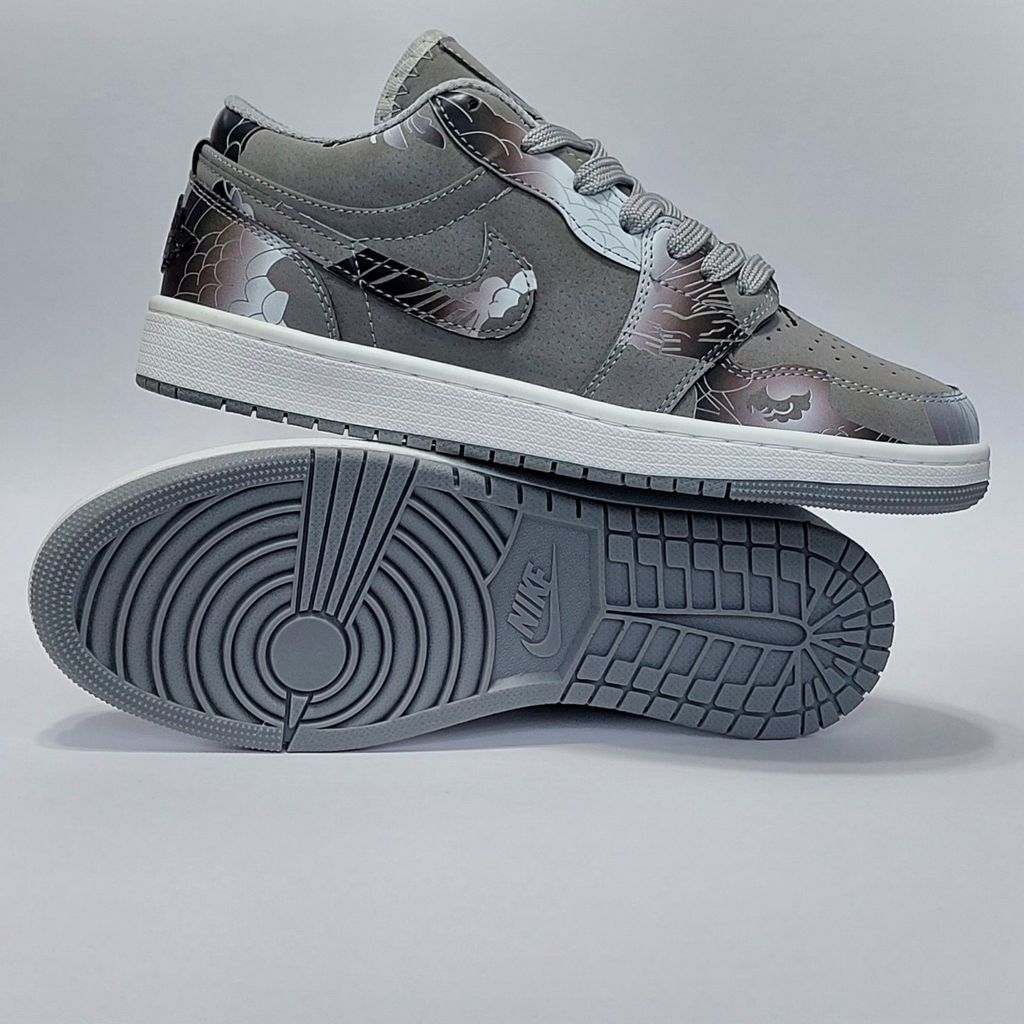 خرید انلاین کتونی نایک دراگون چاپی طرح جدید طوسی Nike Dragon