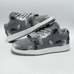 کتونی نایک دراگون چاپی طرح جدید طوسی تیره Nike Dragon