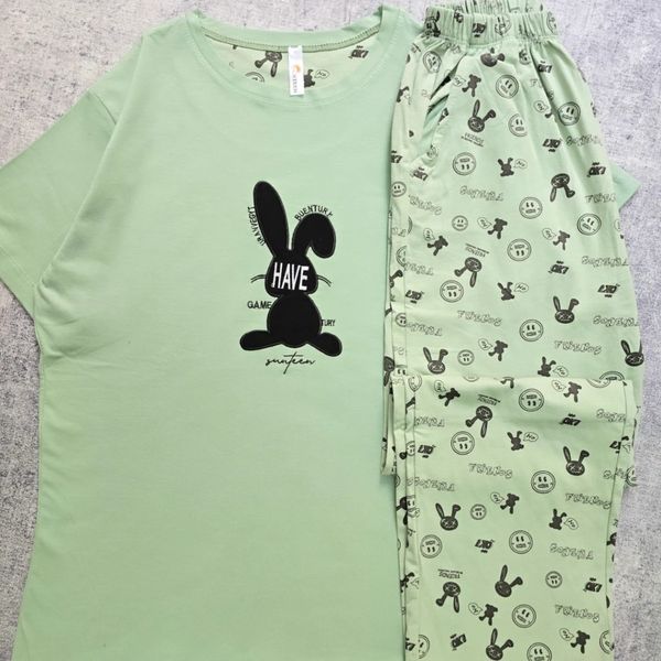 ست تیشرت لانگ و شلوار خرگوش