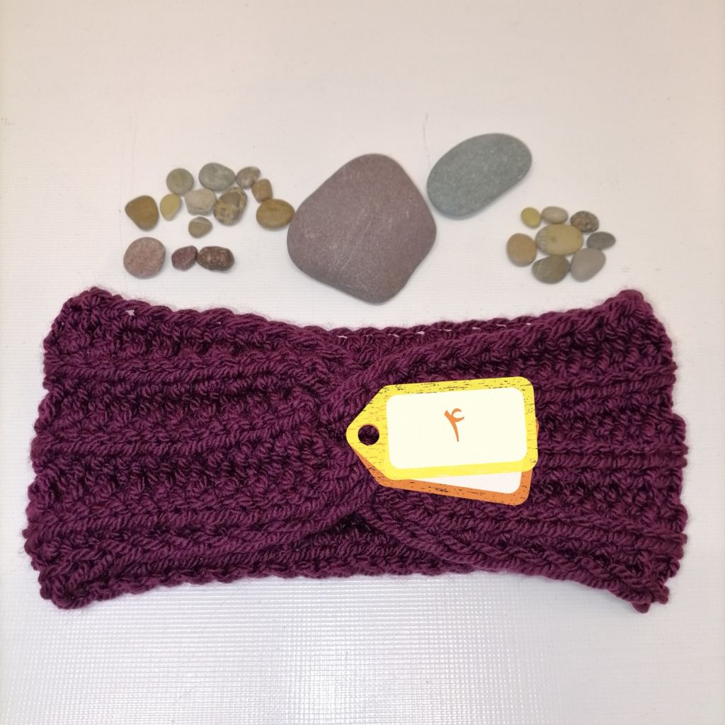 قیمت ارزان هدبند پاپیونی دستبافت کد 06241