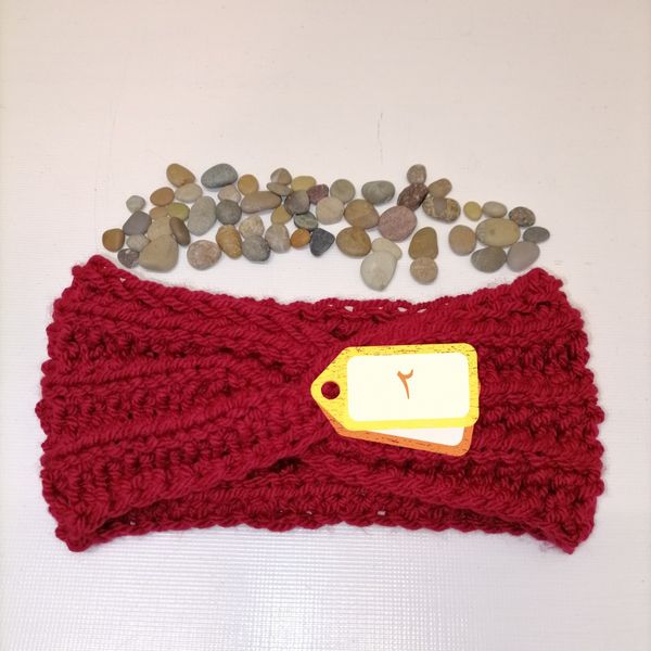 هدبند پاپیونی دستبافت کد 06241