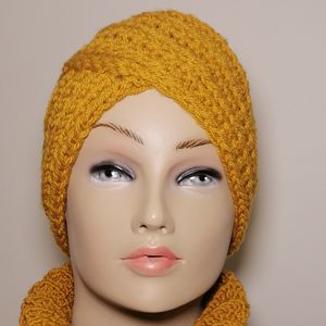 خرید آنلاین کلاه توربان دستبافت کد 06242