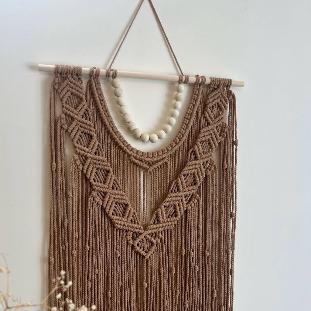 قیمت ارزان دیوار کوب مکرومه بافی