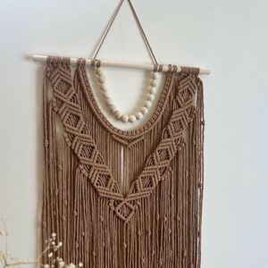 دیوار کوب مکرومه بافی