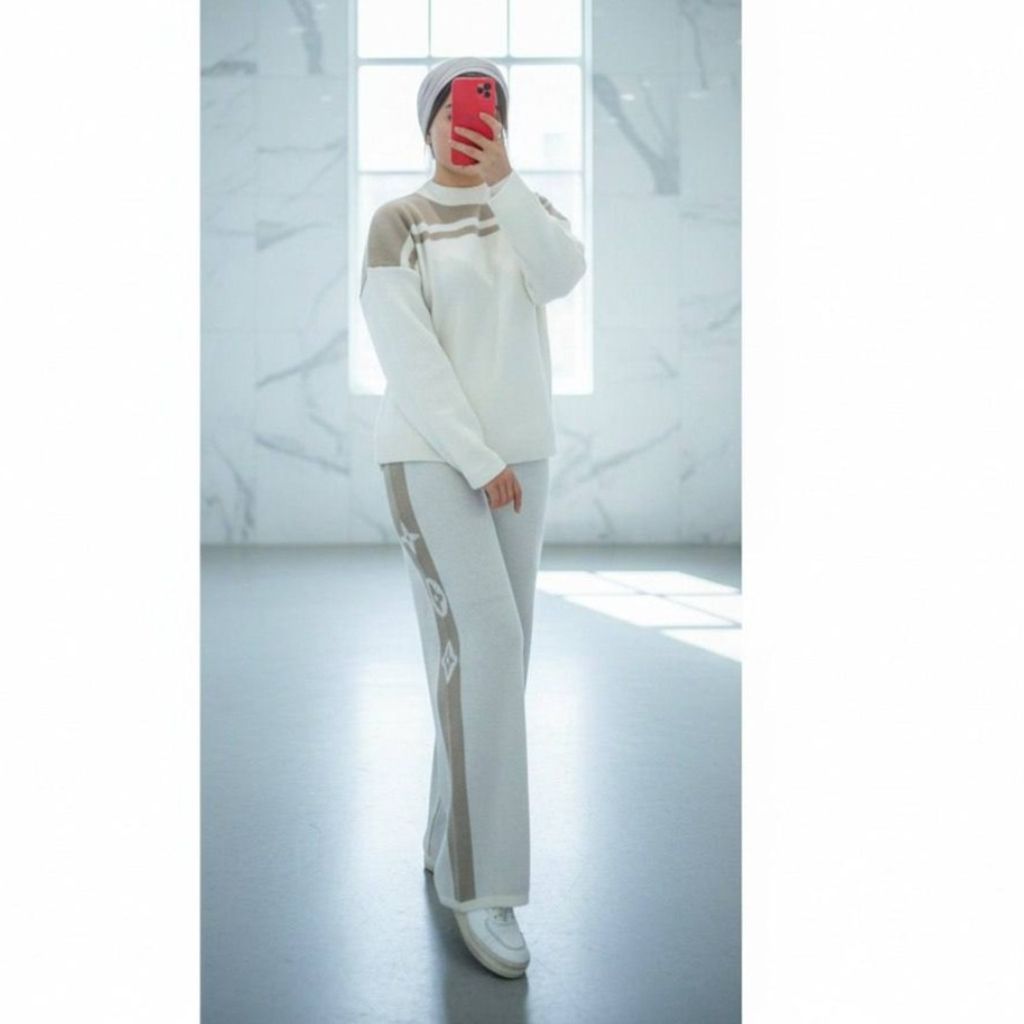 خرید آنلاین بلوز شلوار دور رنگ پایین ساده