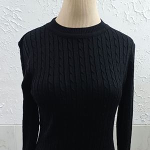 مشخصات بافت بلند یقه گرد زنانه مارپیچ