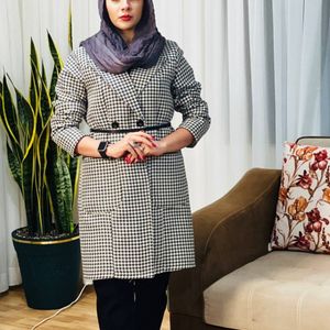 پالتو تویت کجراه استر دار