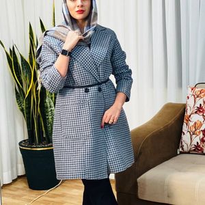 خرید آنلاین پالتو تویت کجراه استر دار
