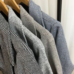 فروش اینترنتی پالتو جناغی استر دار یقه انگلیسی