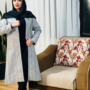 خرید انلاین پالتو جناغی استر دار یقه انگلیسی