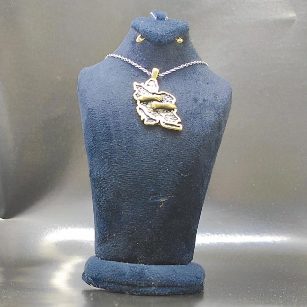 خرید انلاین گردنبند آغوش ایران مردانه