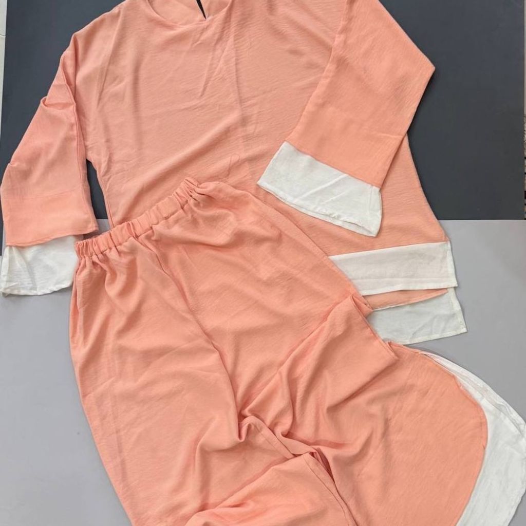 قیمت ست تونیک شلوار زنانه و دخترانه ابروبادی ست مانتو شلوار ست تونیک و شلوار بگ