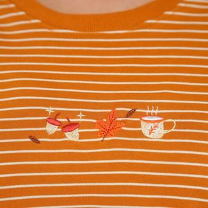 قیمت بلوز دورس راه راه زنانه و دخترانه فری سایز