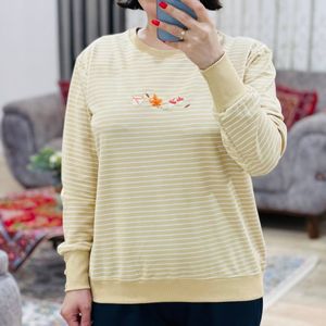 مشخصات بلوز دورس راه راه زنانه و دخترانه فری سایز