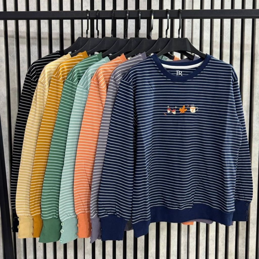 خرید آنلاین بلوز دورس راه راه زنانه و دخترانه فری سایز