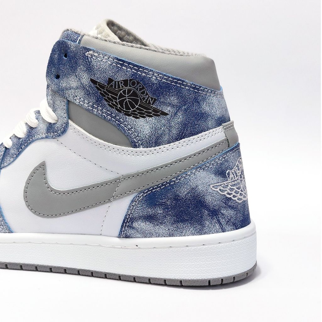 خرید انلاین کتونی نایک جردن وان ساقدار طرح ابر و باد جدید nike jordan