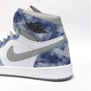 خرید انلاین کتونی نایک جردن وان ساقدار طرح ابر و باد جدید nike jordan