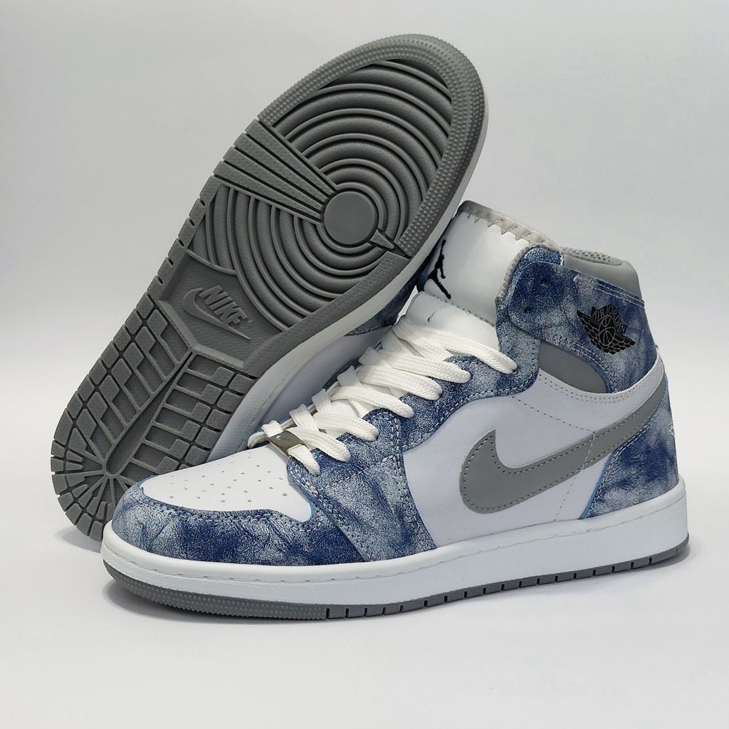 فروش اینترنتی کتونی نایک جردن وان ساقدار طرح ابر و باد جدید nike jordan