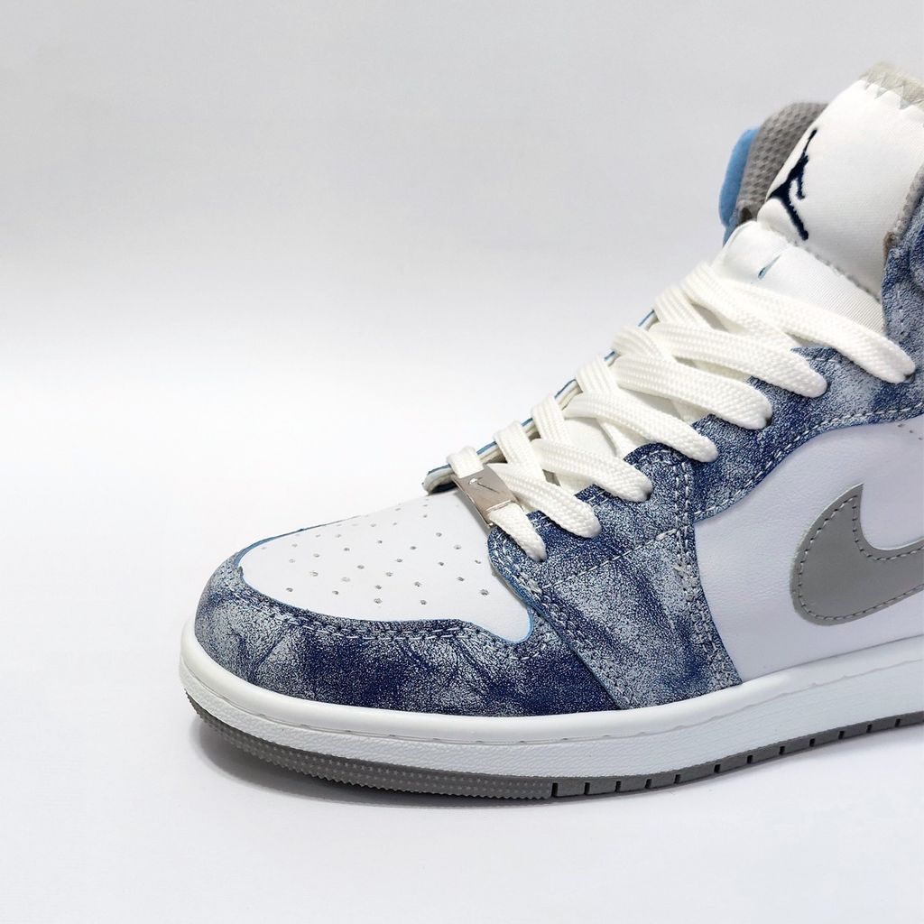 فروش اینترنتی کتونی نایک جردن وان ساقدار طرح ابر و باد جدید nike jordan