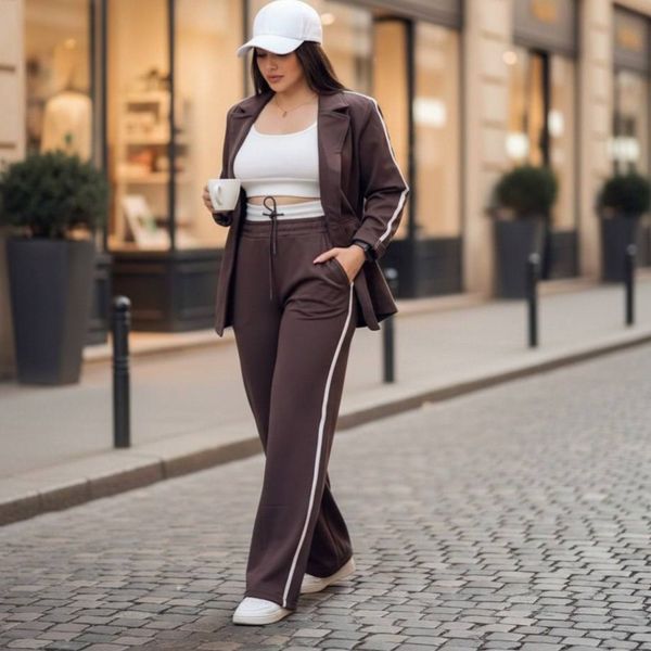 ست اسپرت زنانه کتان