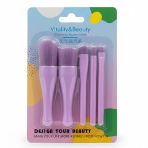 ست براش آرایشی 5 تکه ویتالیتی اند بیوتی مدل کارتی