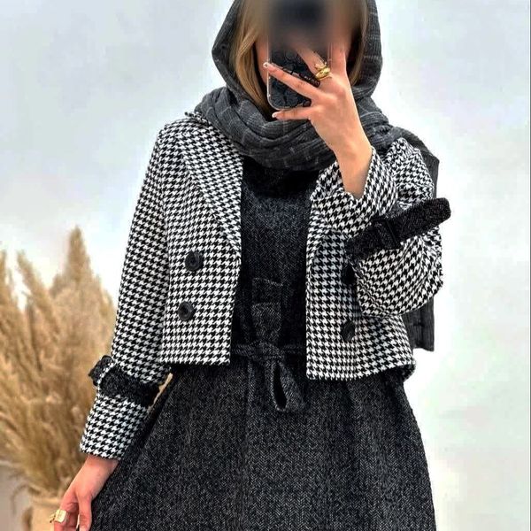 کت پیردوپل  سارافون کبریتی پاییزی