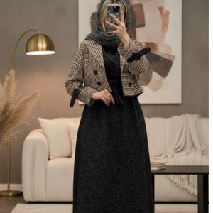 مشخصات کت پیردوپل  سارافون کبریتی پاییزی