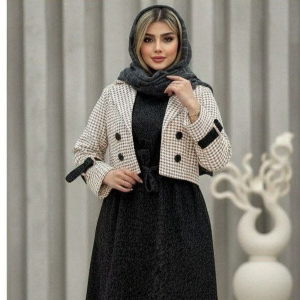 قیمت کت پیردوپل  سارافون کبریتی پاییزی