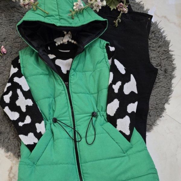 پافر زنانه طرح کمر گت