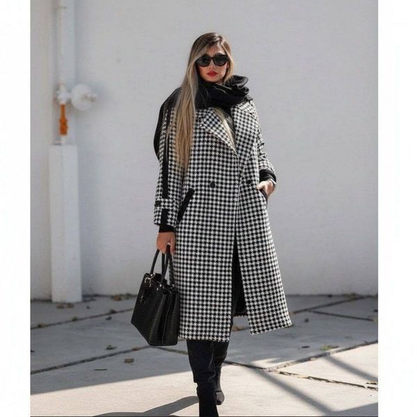 مانتو بلند زنانه طرح هلن