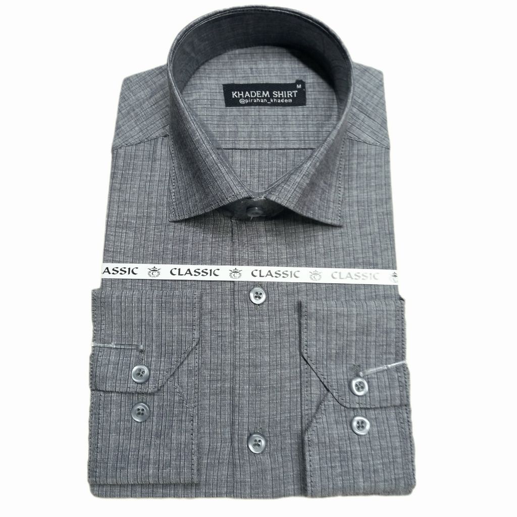 مشخصات پیراهن تترون مردانه شمیم کد06