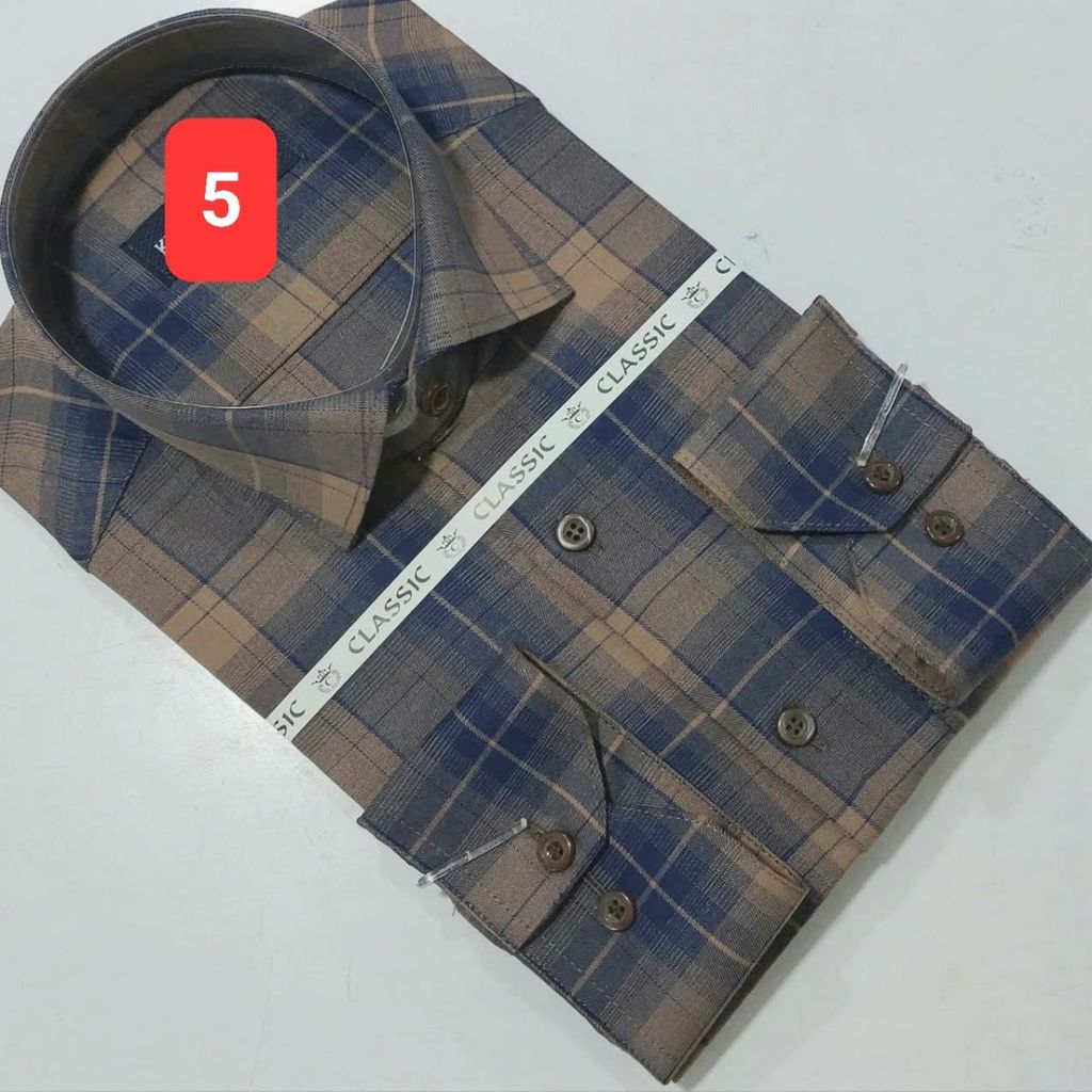 فروش اینترنتی پیراهن تترون مردانه شمیم کد06