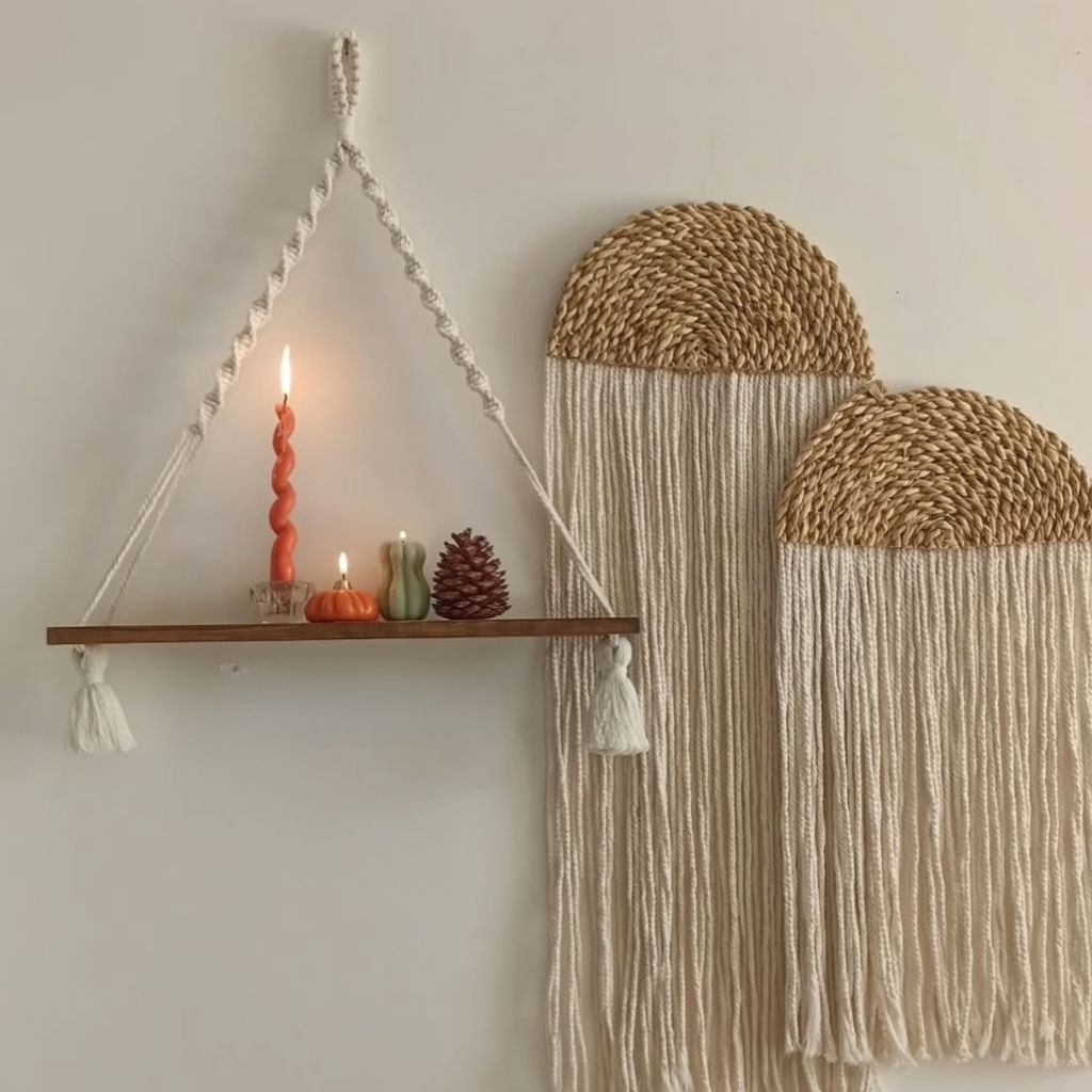 خرید آنلاین ست دکوراتیو مکرومه بافی مجموعه سه عددی