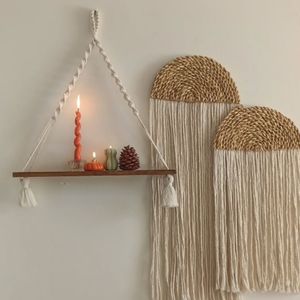 ست دکوراتیو مکرومه بافی مجموعه سه عددی