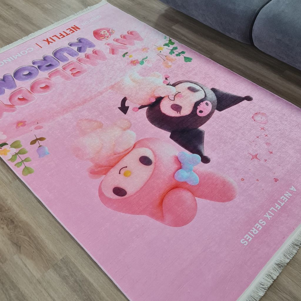 خرید آنلاین فرشینه مخمل هازان ترک، پس کرایه