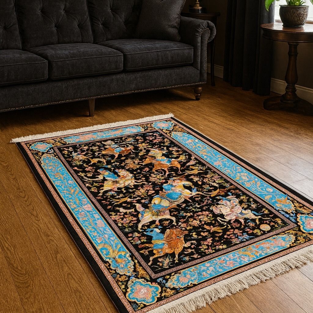 قیمت فرشینه مخمل هازان پس کرایه