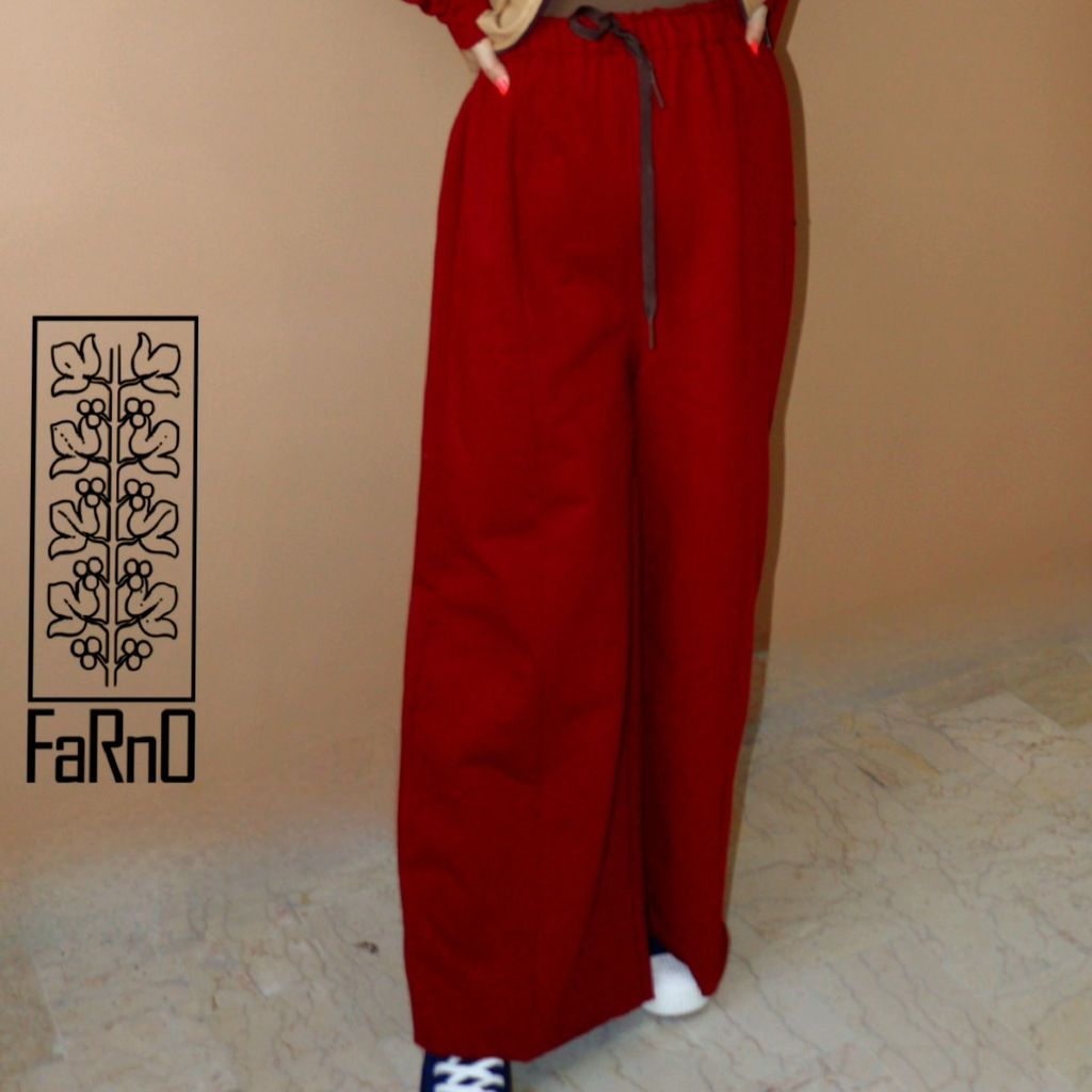 خرید اینترنتی ست سوییشرت و شلوار زرشکی 🍁