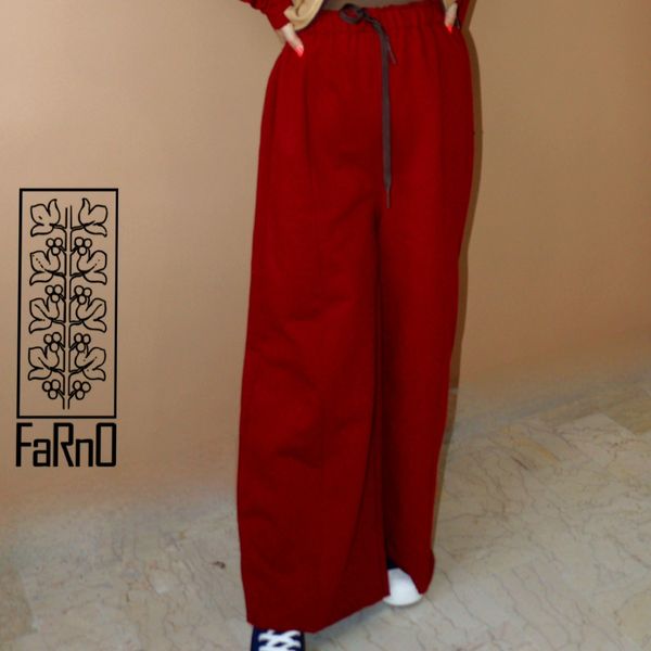 ست سوییشرت و شلوار زرشکی 🍁